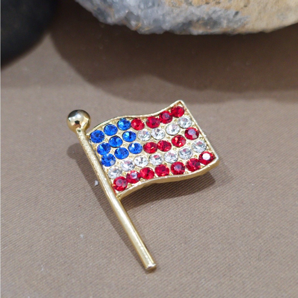 Vintage USA pin brooch